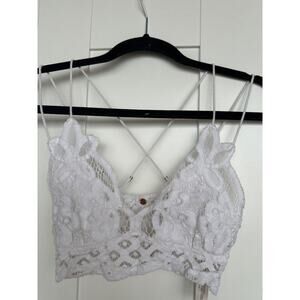 FP One Adella Bralette, White, Size XS, Like New